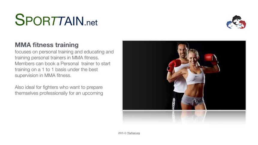 Sporttain fitness training
